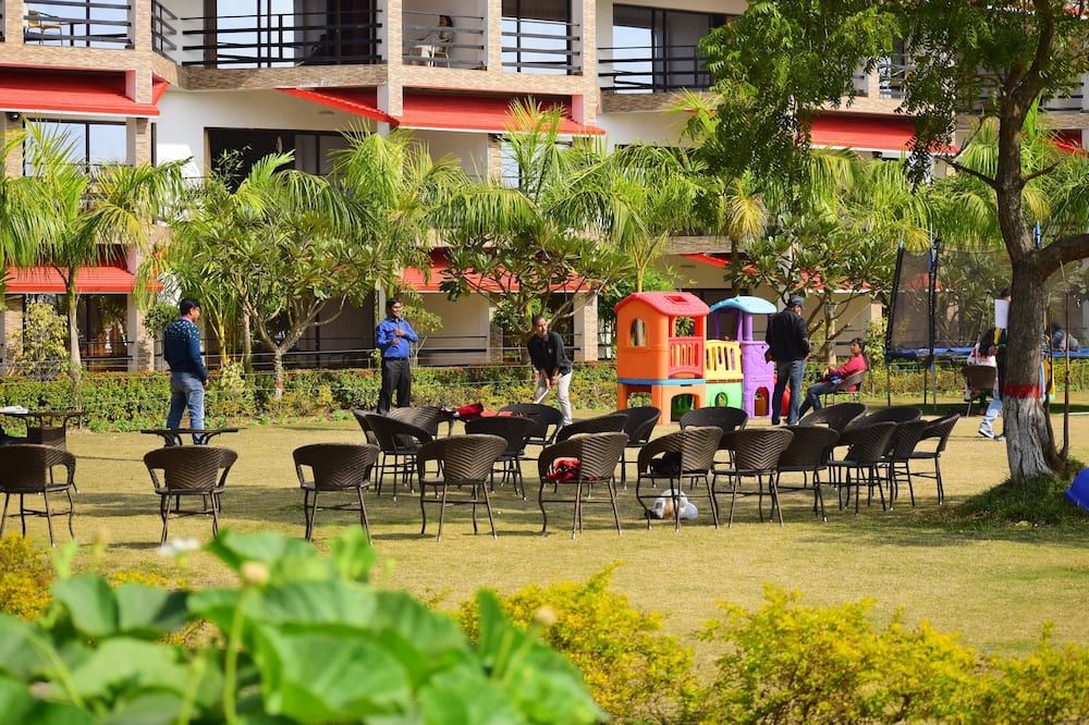 شرفة مرصوفة