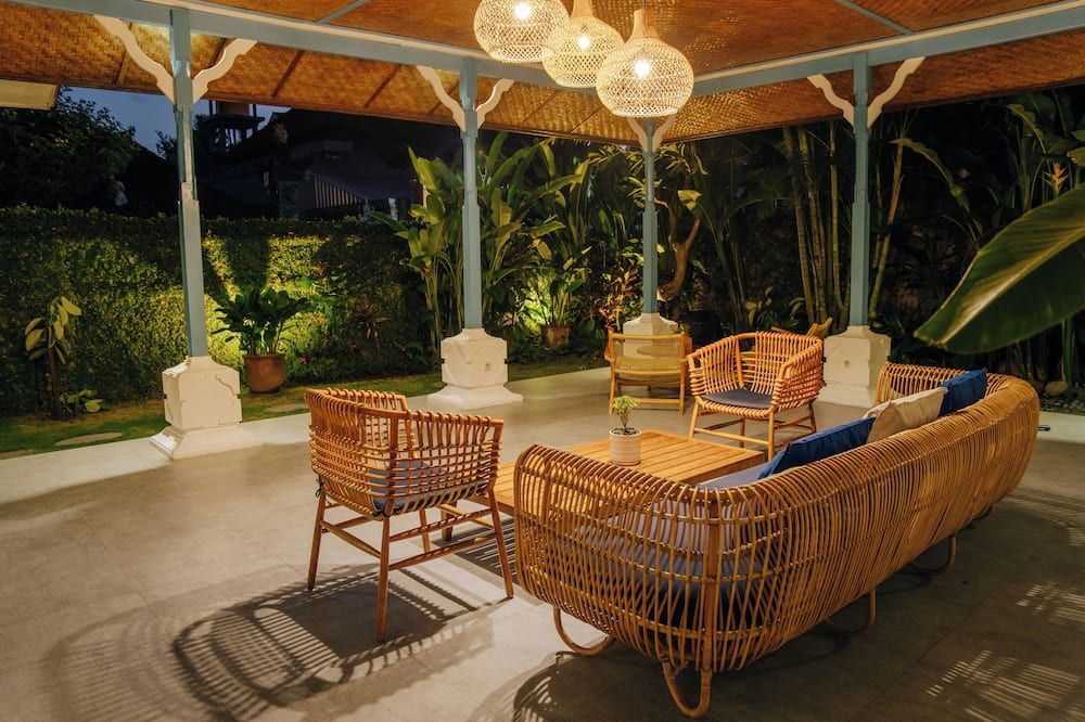 شرفة مرصوفة صورة