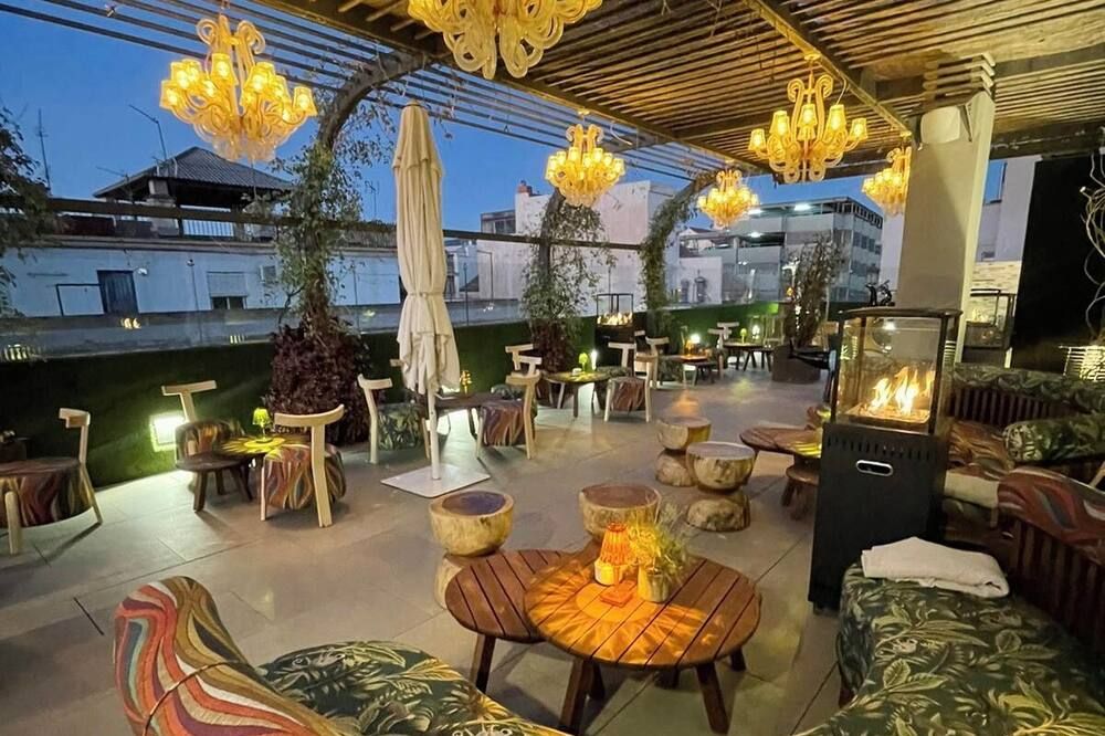 شرفة مرصوفة صورة