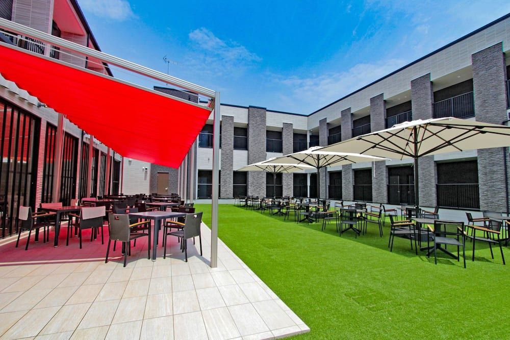 شرفة مرصوفة