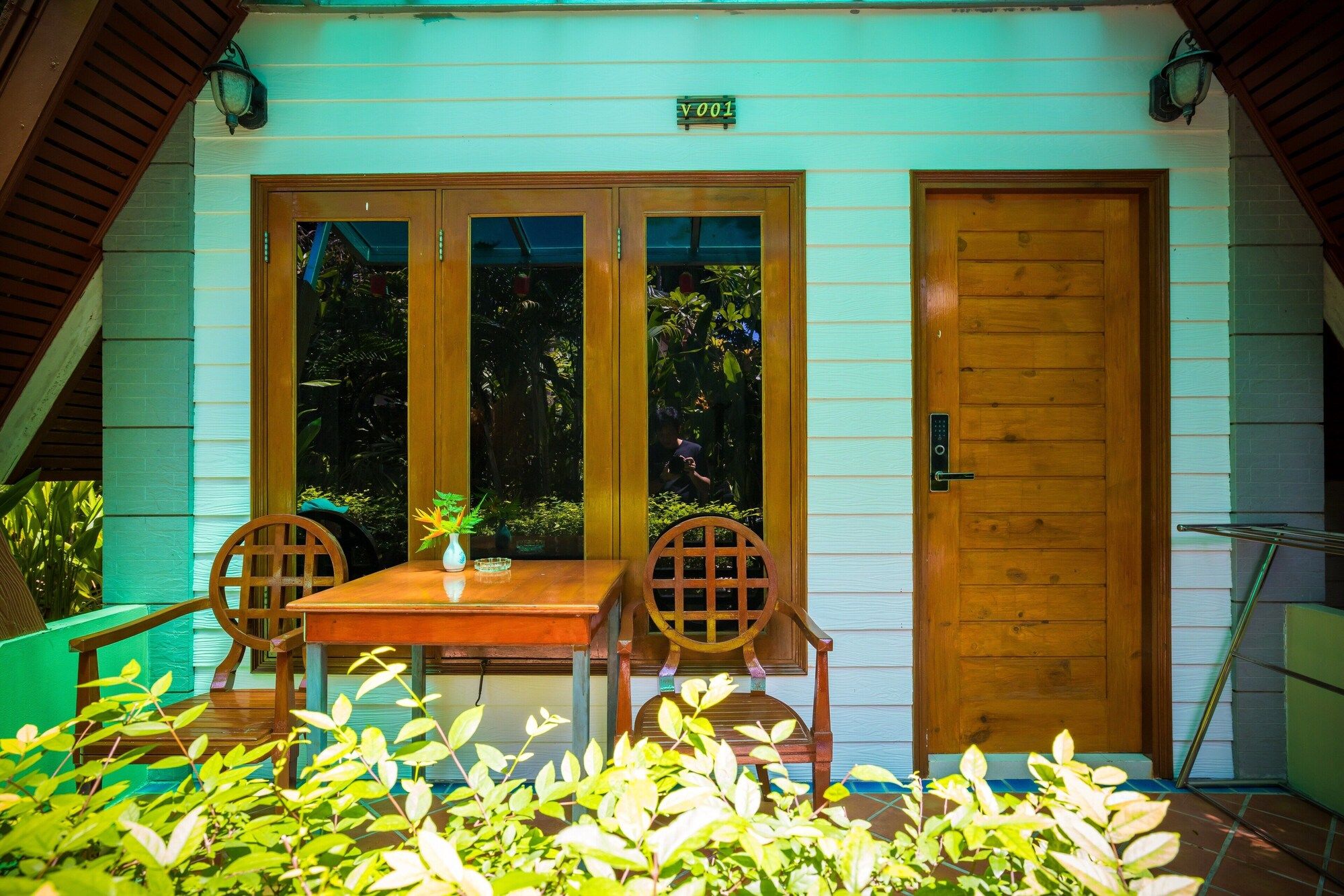 شرفة مرصوفة