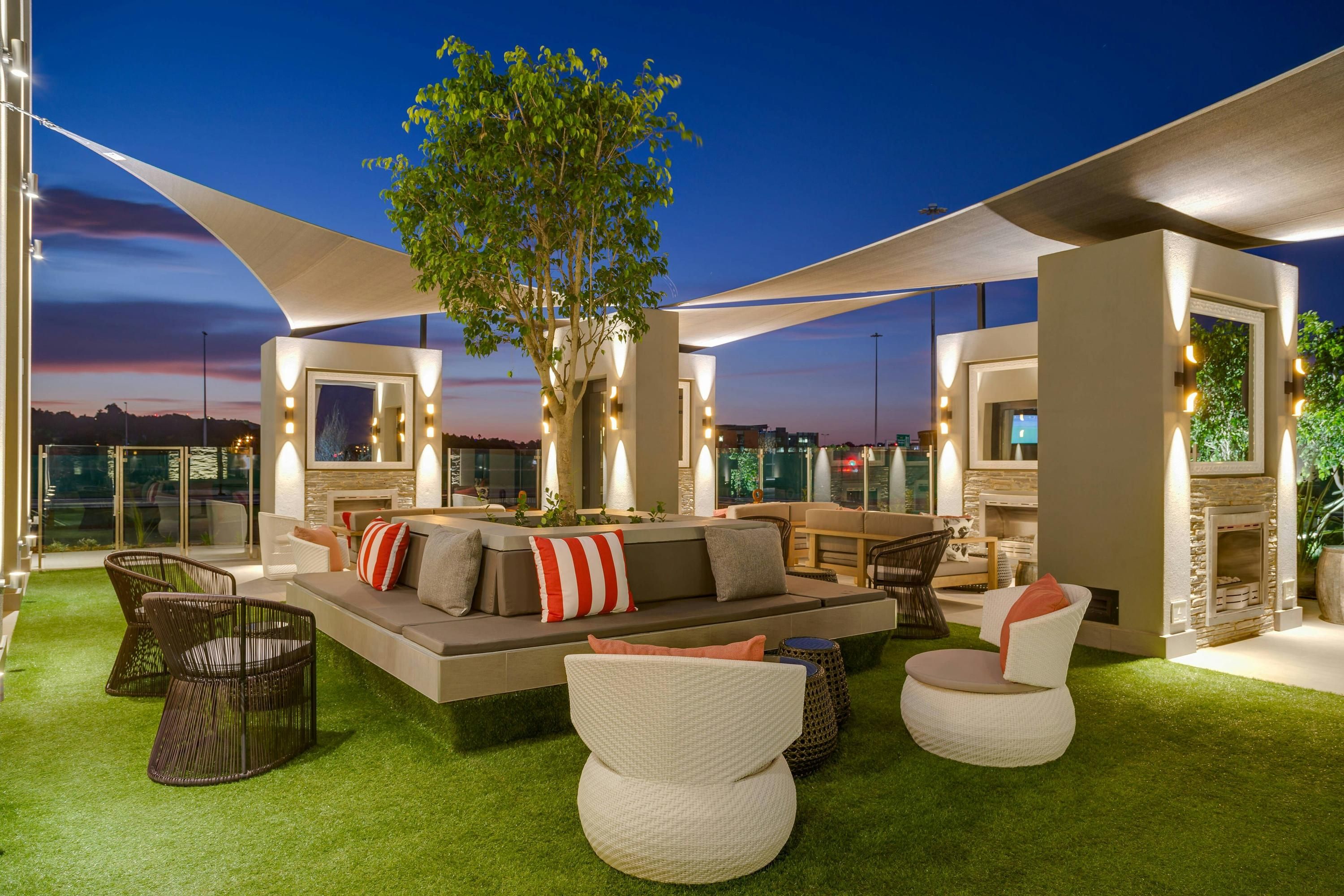 شرفة مرصوفة صورة