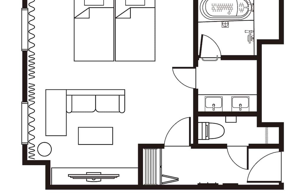 مخطط الطابق
