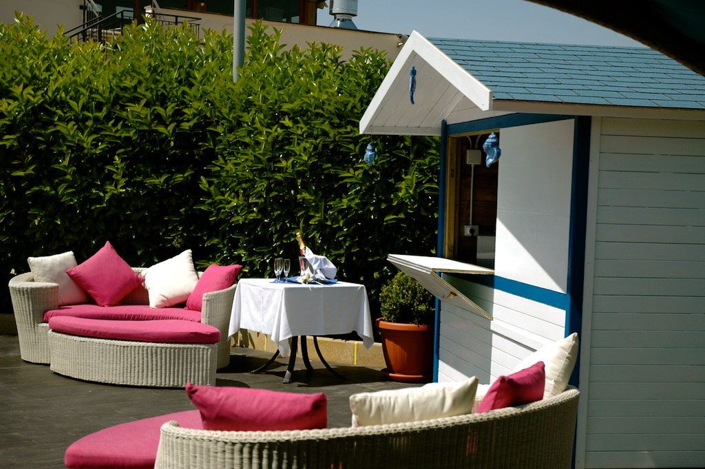 شرفة مرصوفة