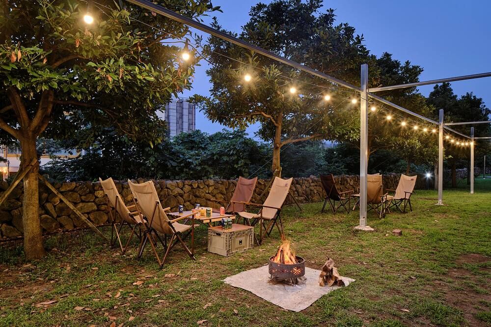 شرفة مرصوفة