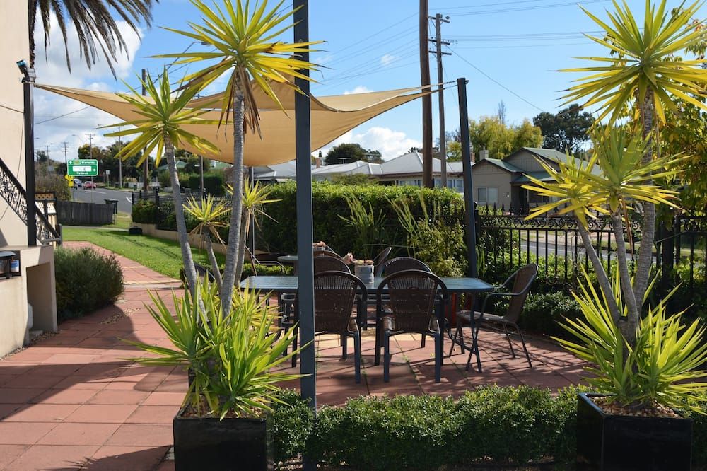 شرفة مرصوفة