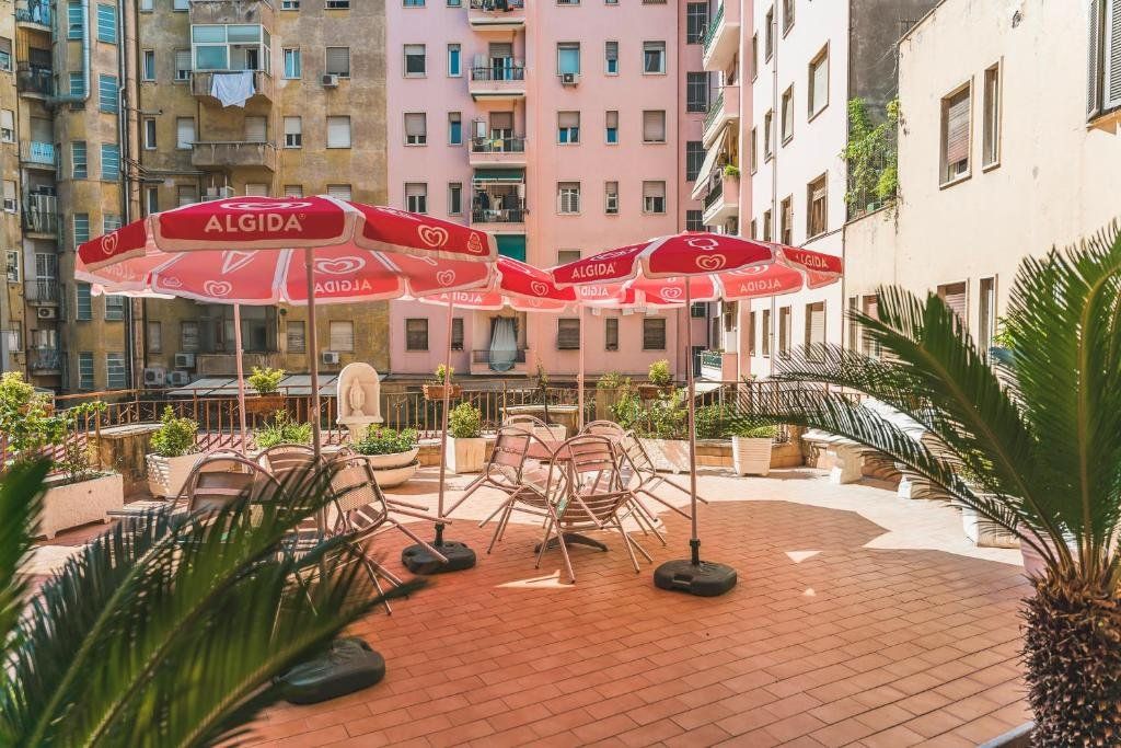 شرفة مرصوفة