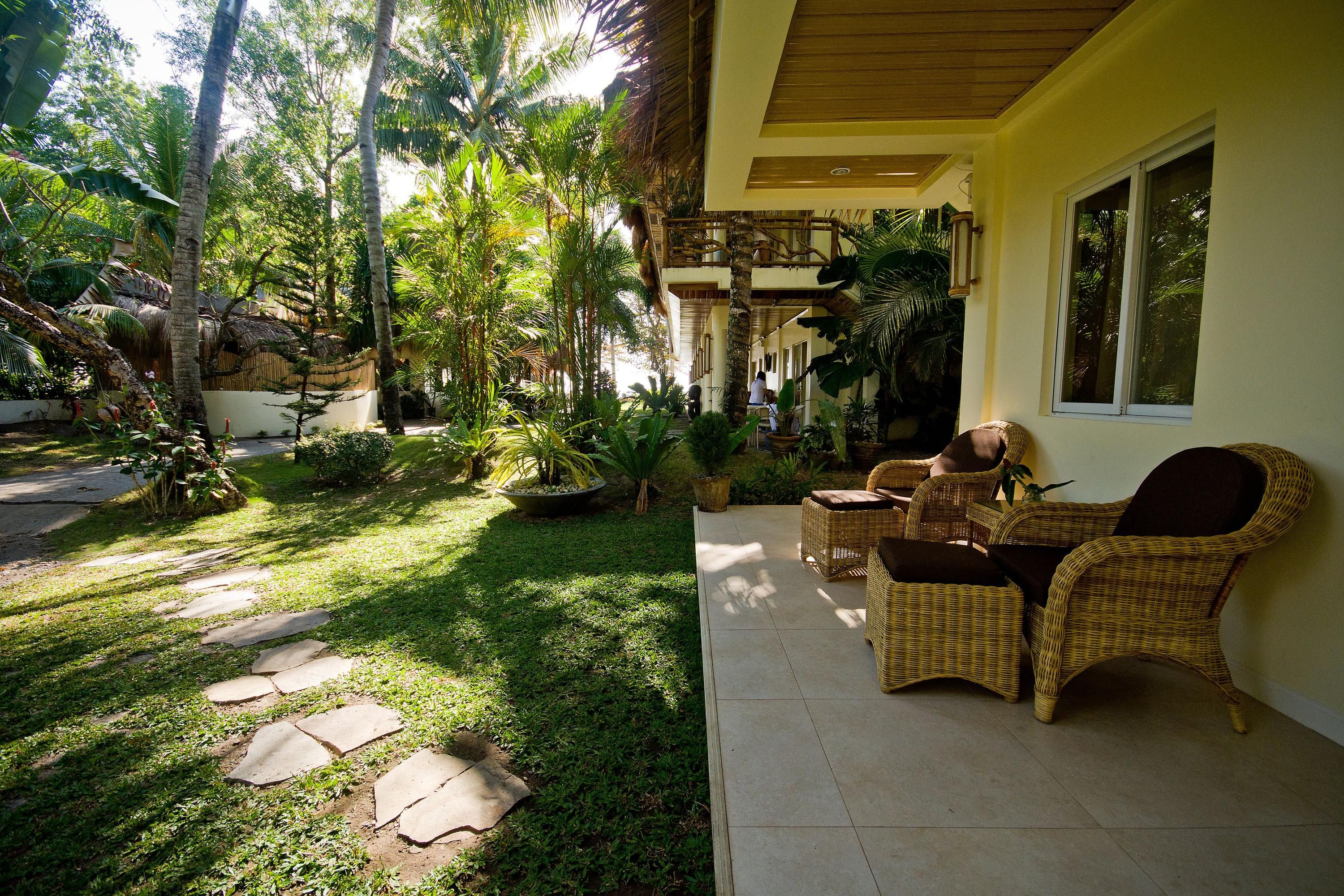 شرفة مرصوفة