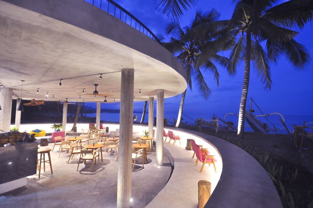 شرفة مرصوفة