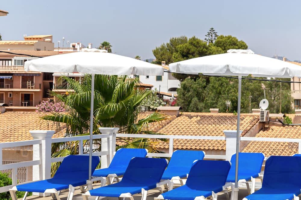 شرفة مرصوفة