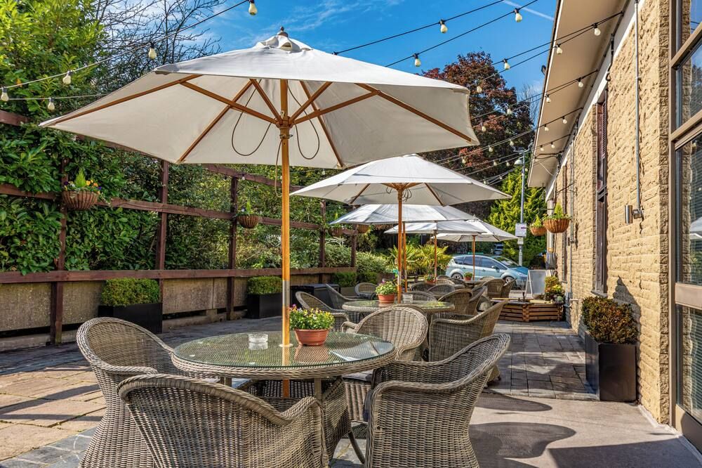 شرفة مرصوفة