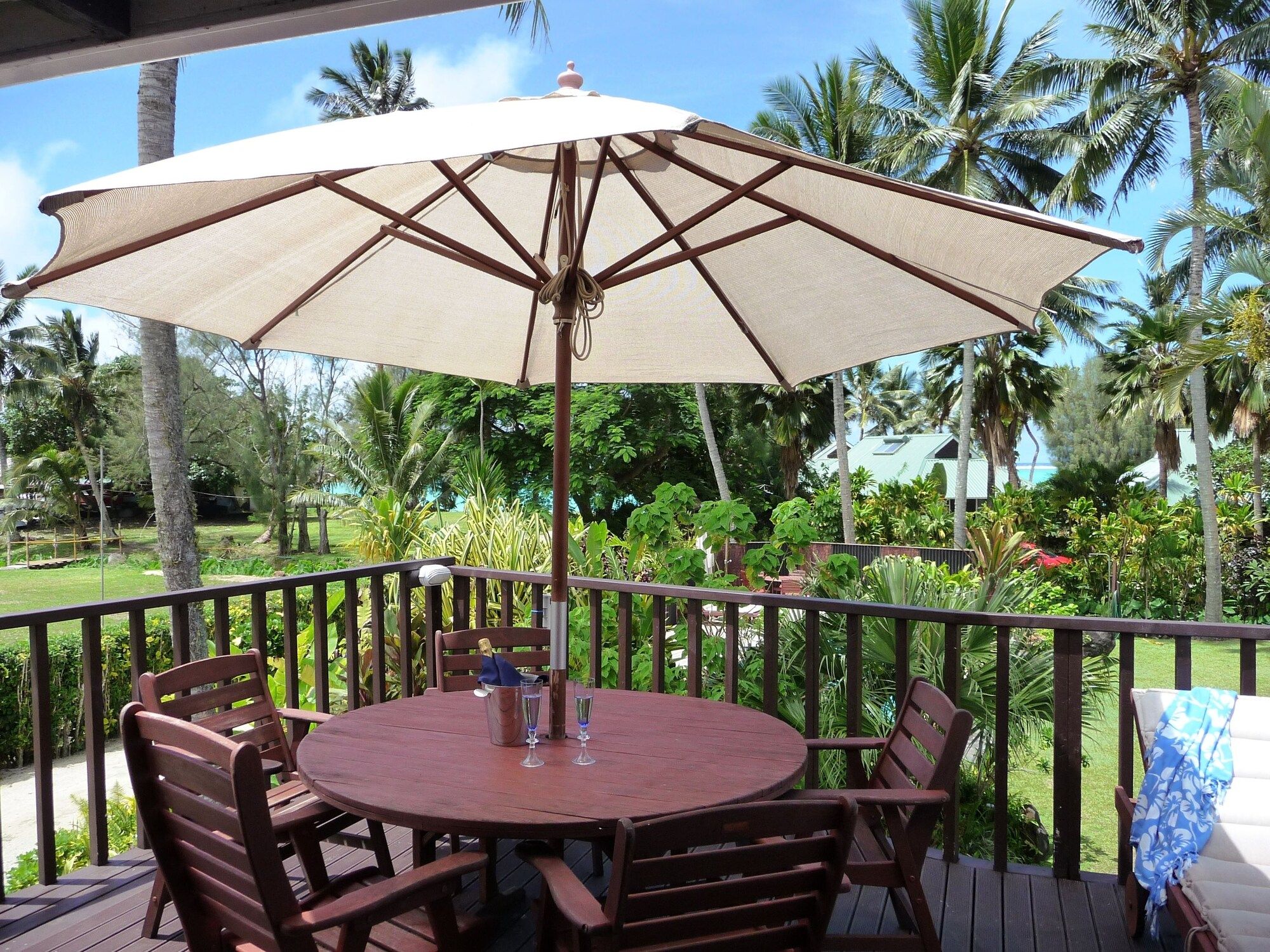 شرفة مرصوفة