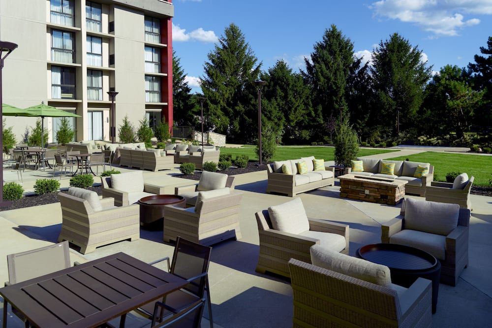 شرفة مرصوفة