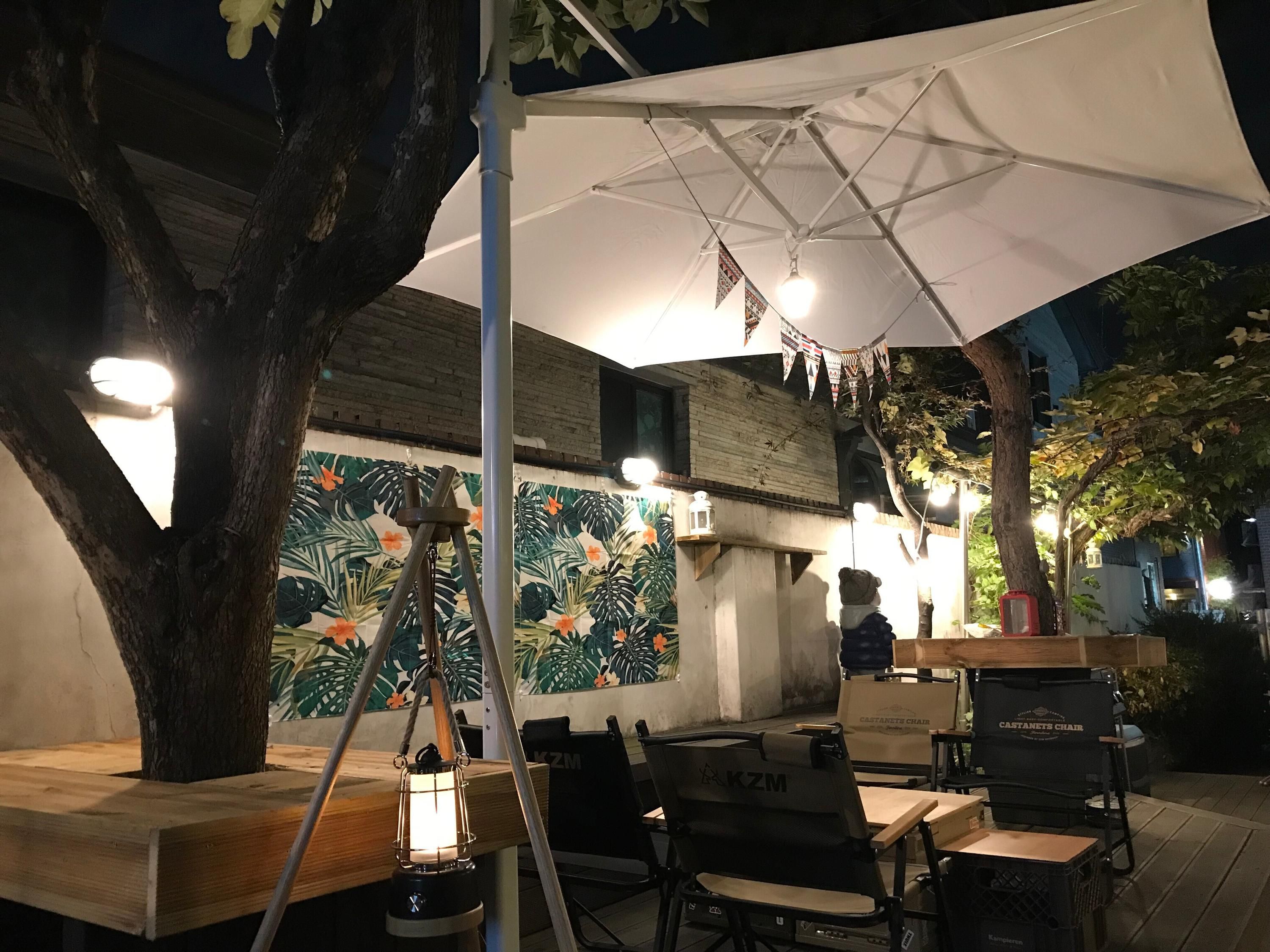 شرفة مرصوفة