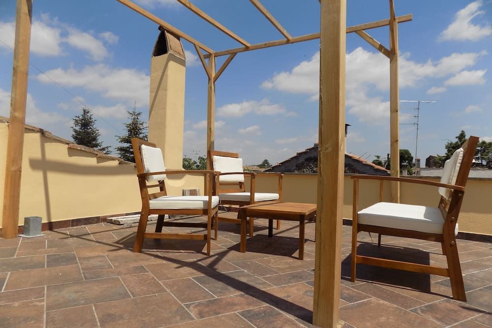 شرفة مرصوفة صورة