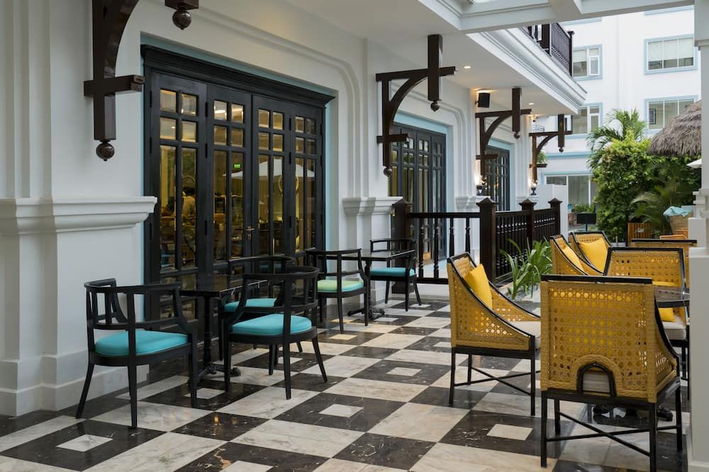 شرفة مرصوفة