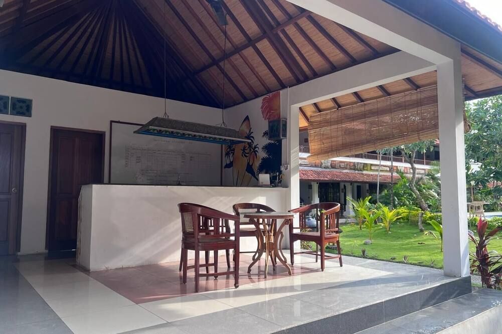 شرفة مرصوفة