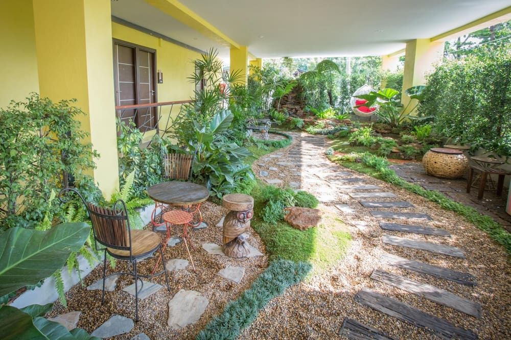 شرفة مرصوفة