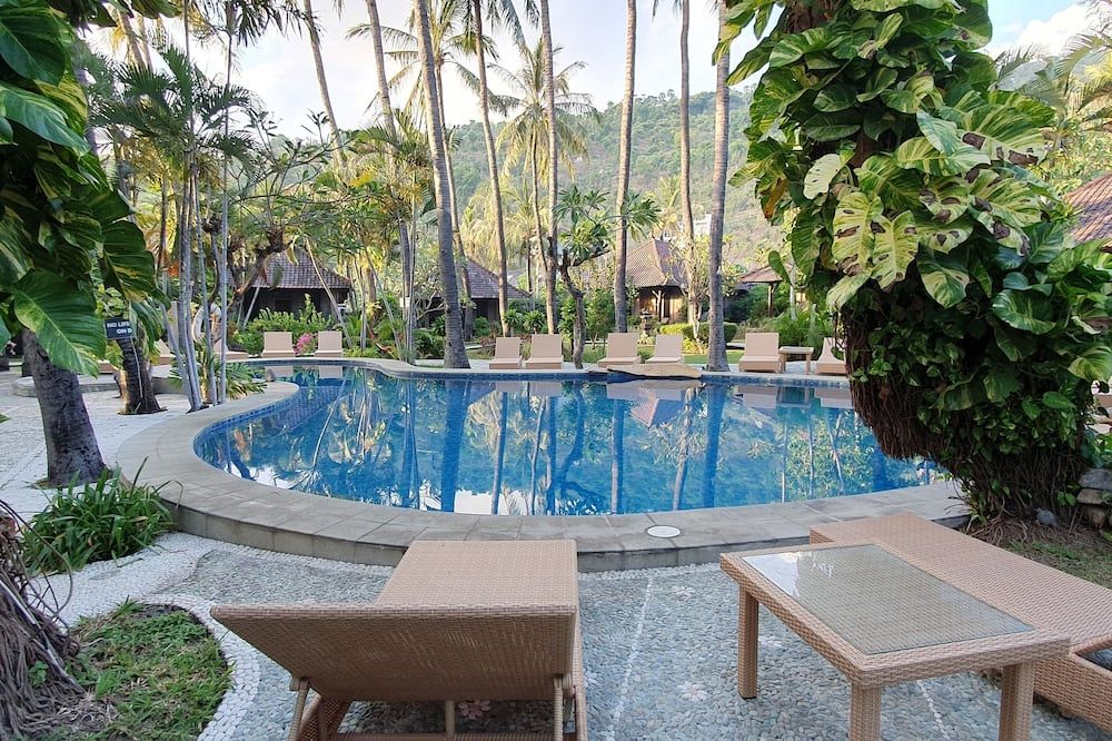 حوض السباحة