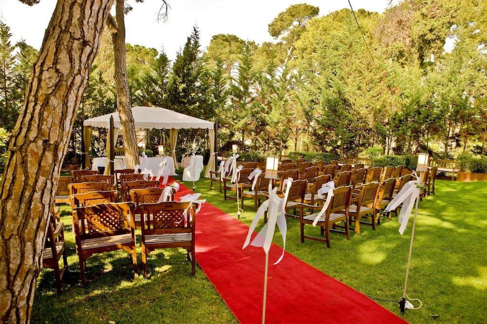 شرفة مرصوفة