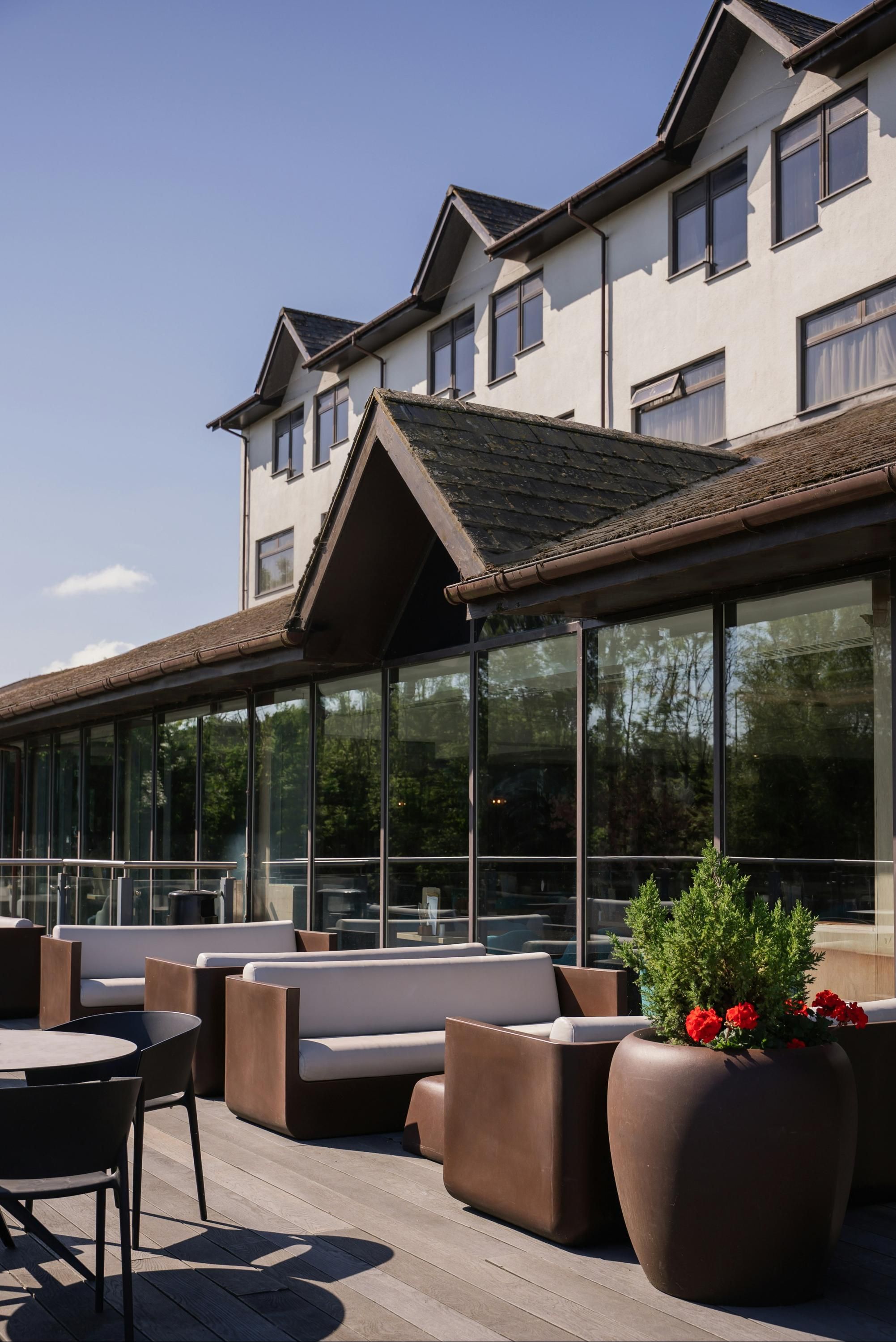 شرفة مرصوفة