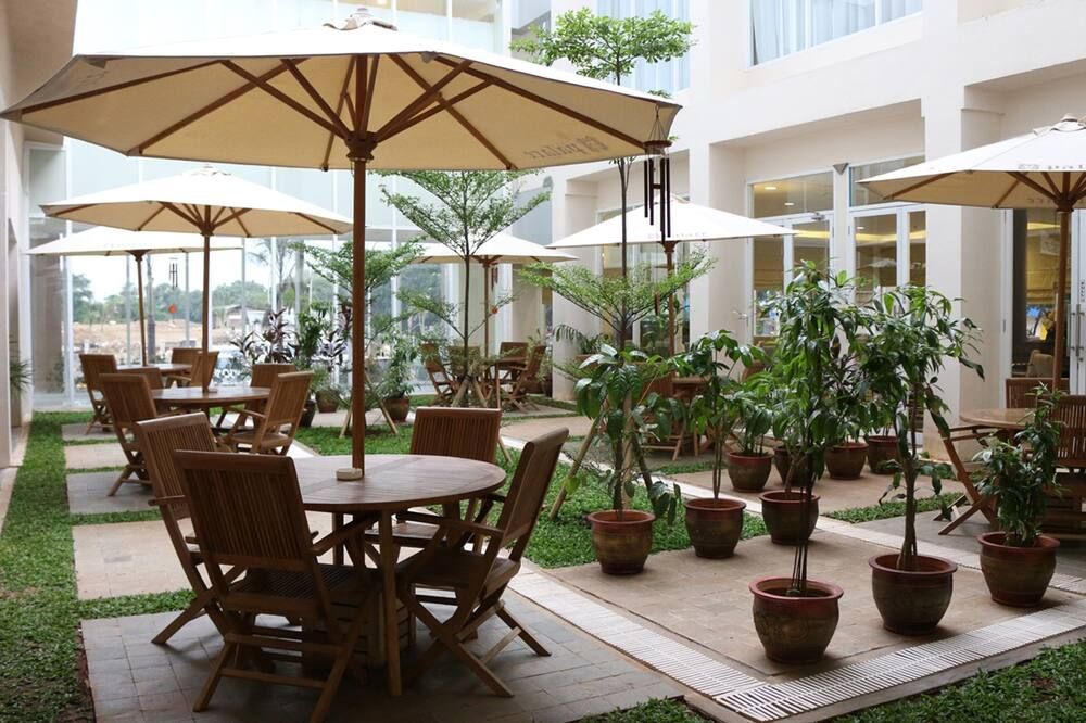 شرفة مرصوفة صورة