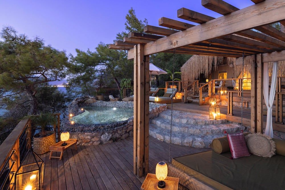 شرفة مرصوفة صورة