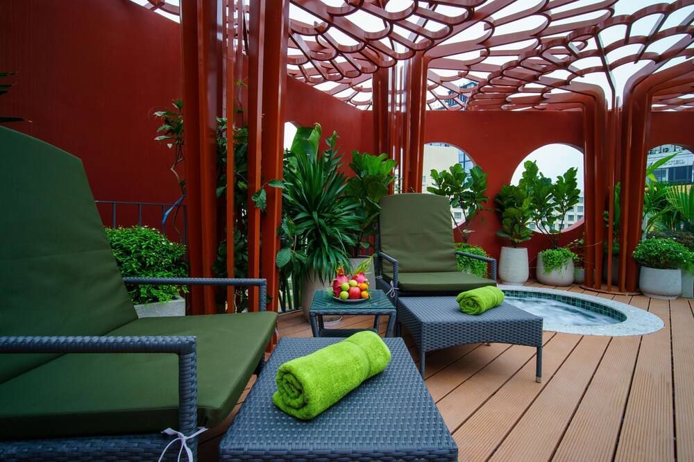 شرفة مرصوفة