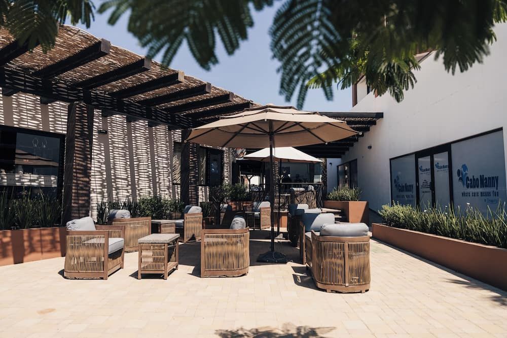شرفة مرصوفة