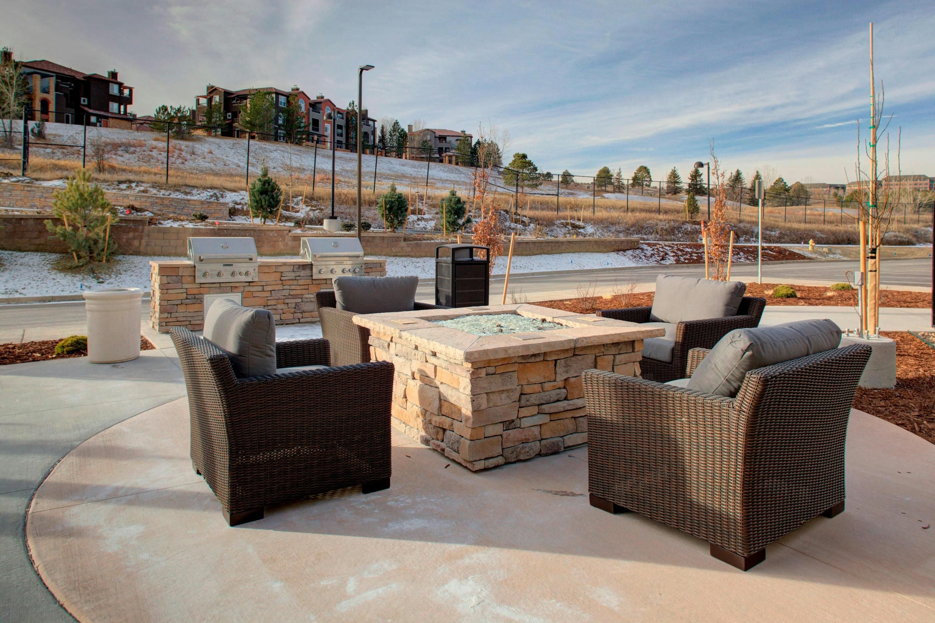 شرفة مرصوفة