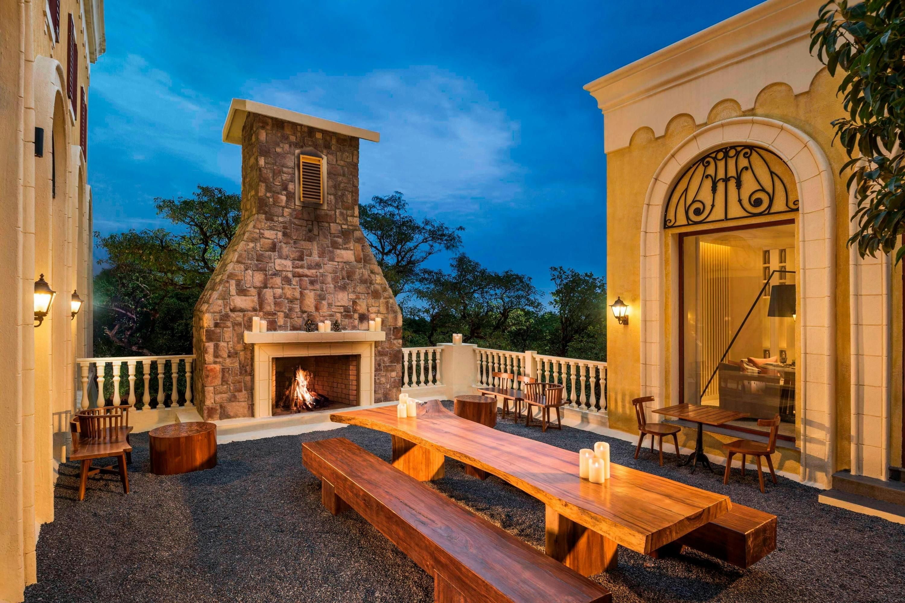 شرفة مرصوفة صورة