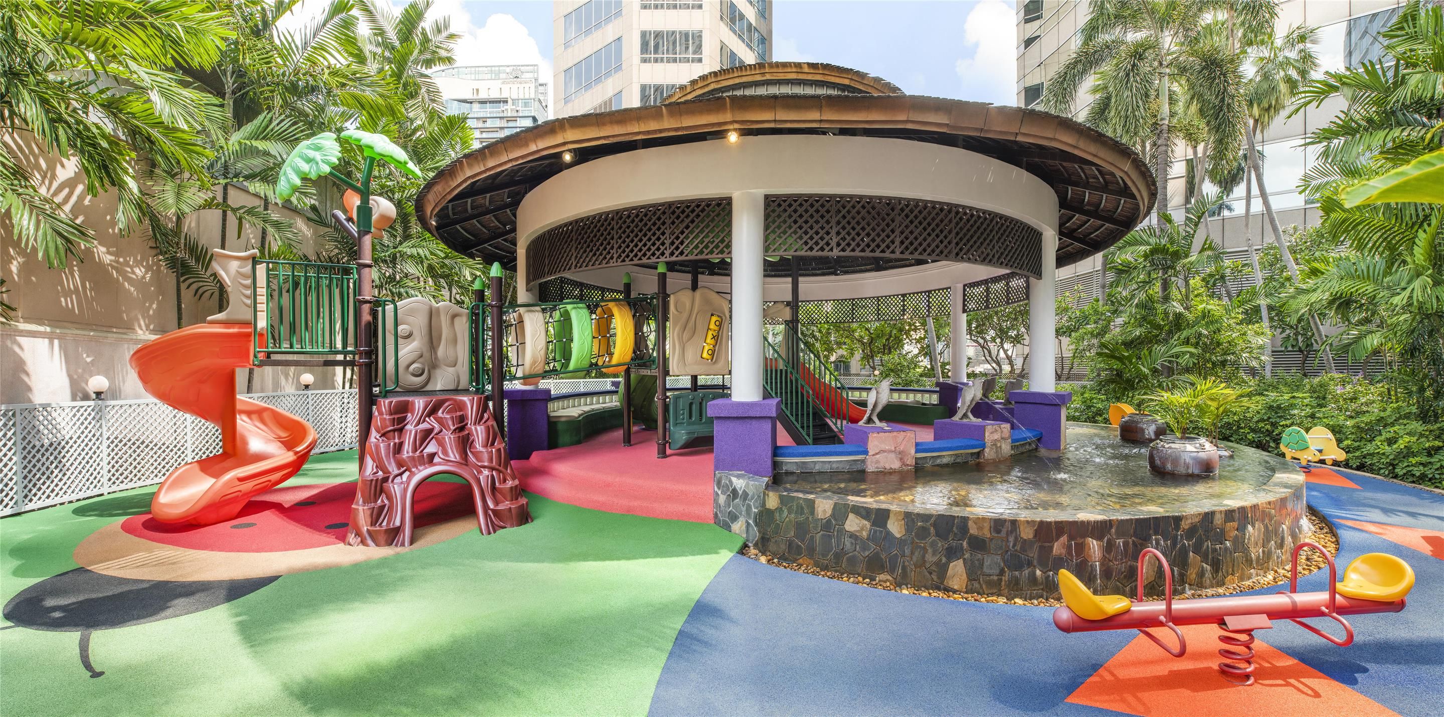 شرفة مرصوفة