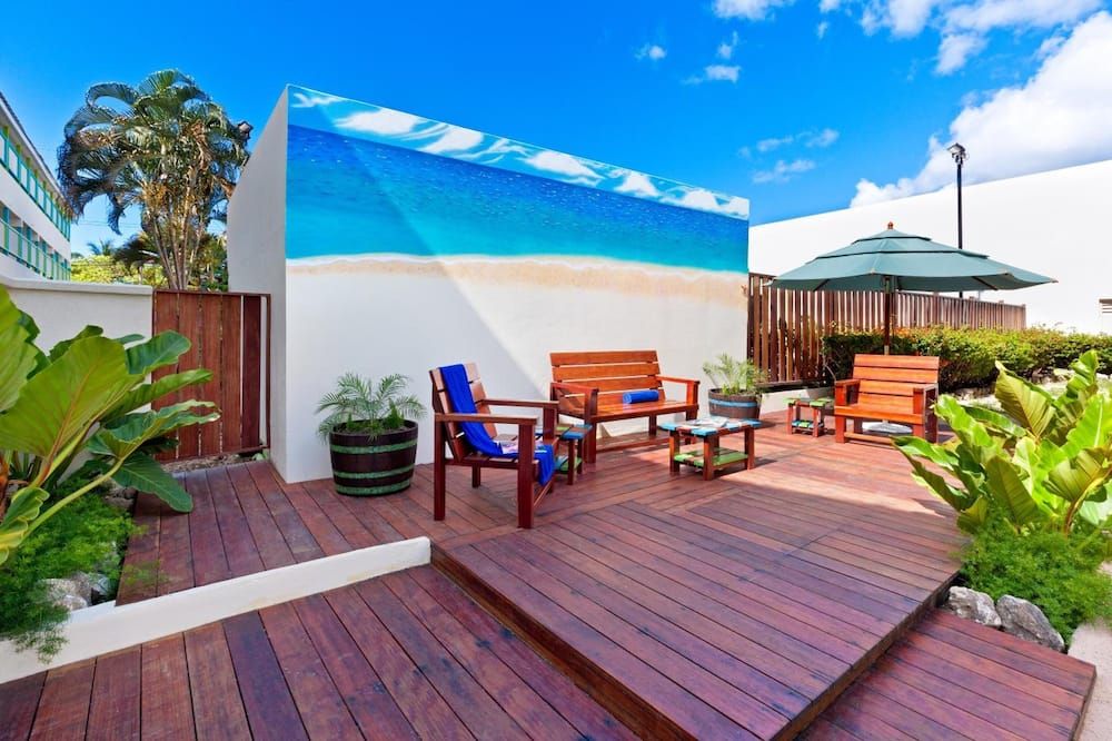 شرفة مرصوفة