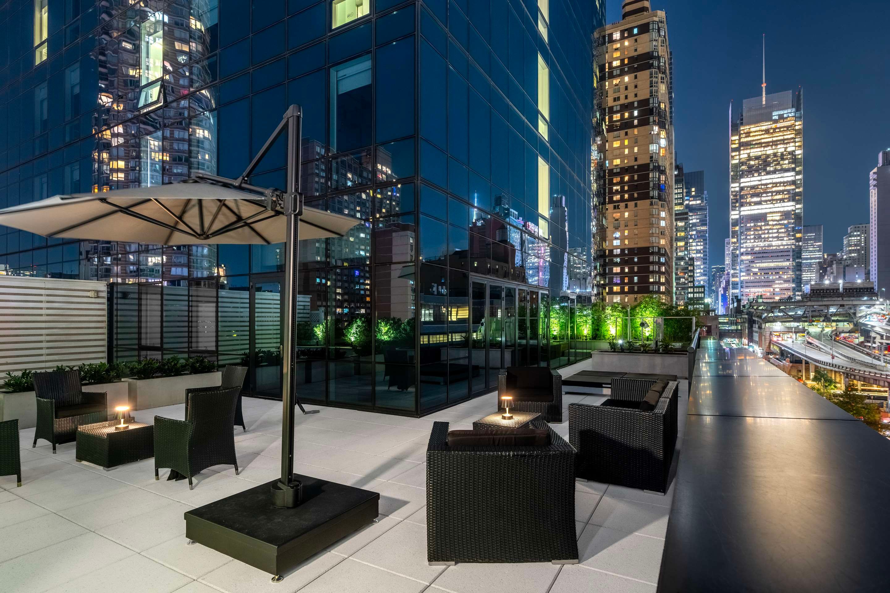 شرفة مرصوفة