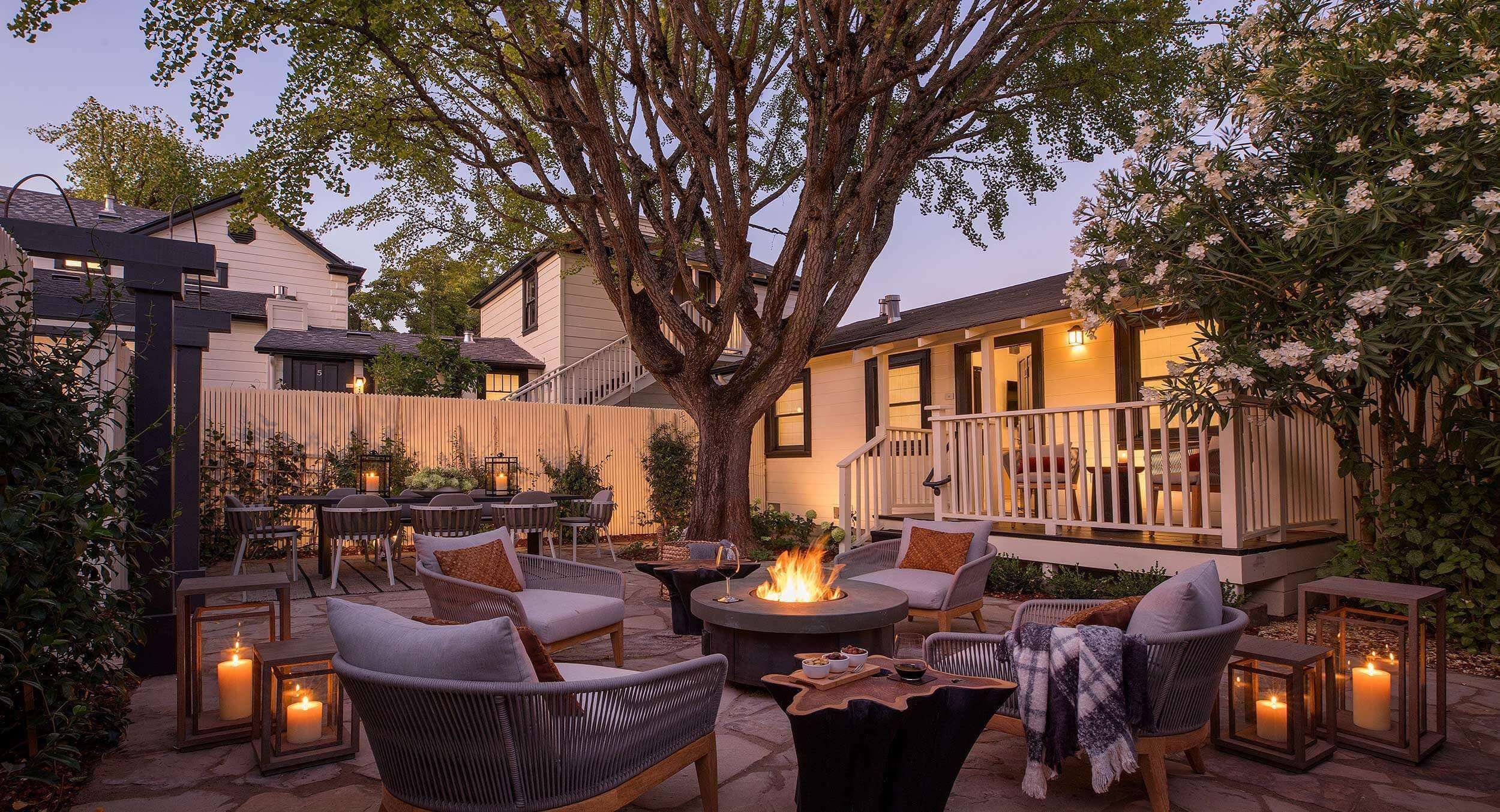 شرفة مرصوفة