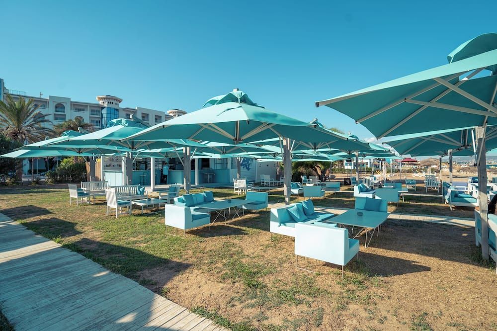 شرفة مرصوفة