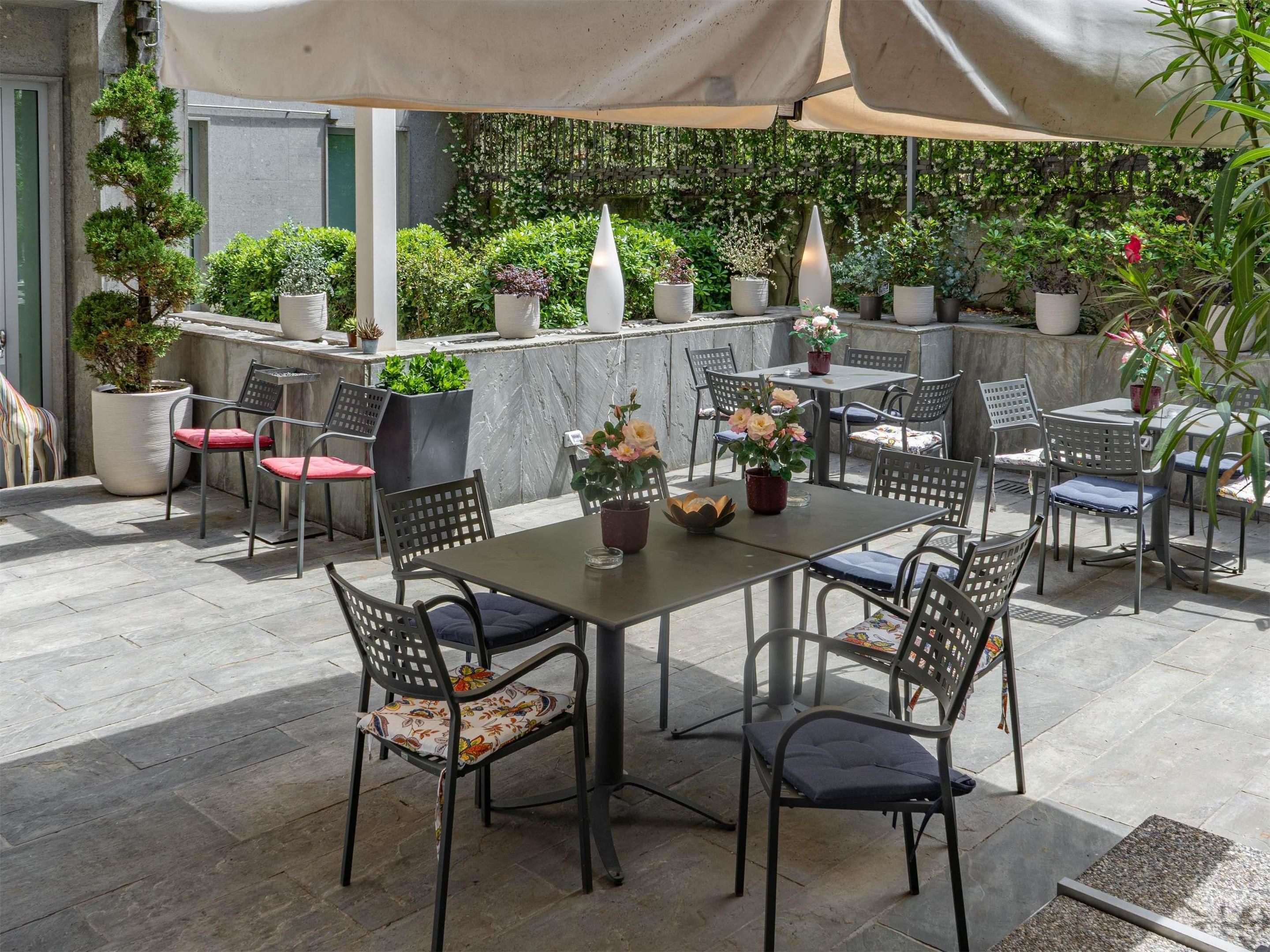 شرفة مرصوفة