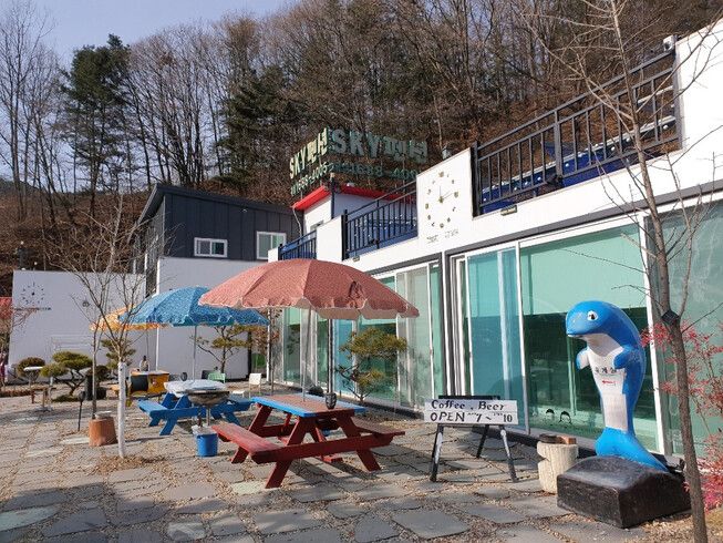 شرفة مرصوفة