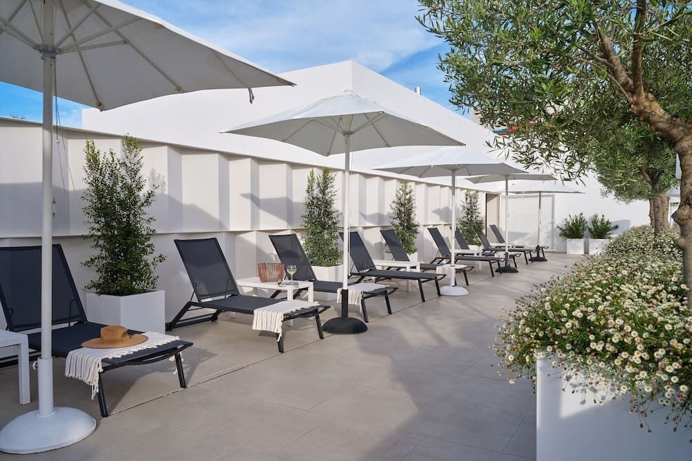 شرفة مرصوفة