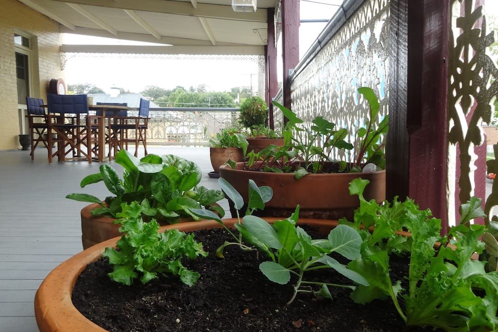 شرفة مرصوفة