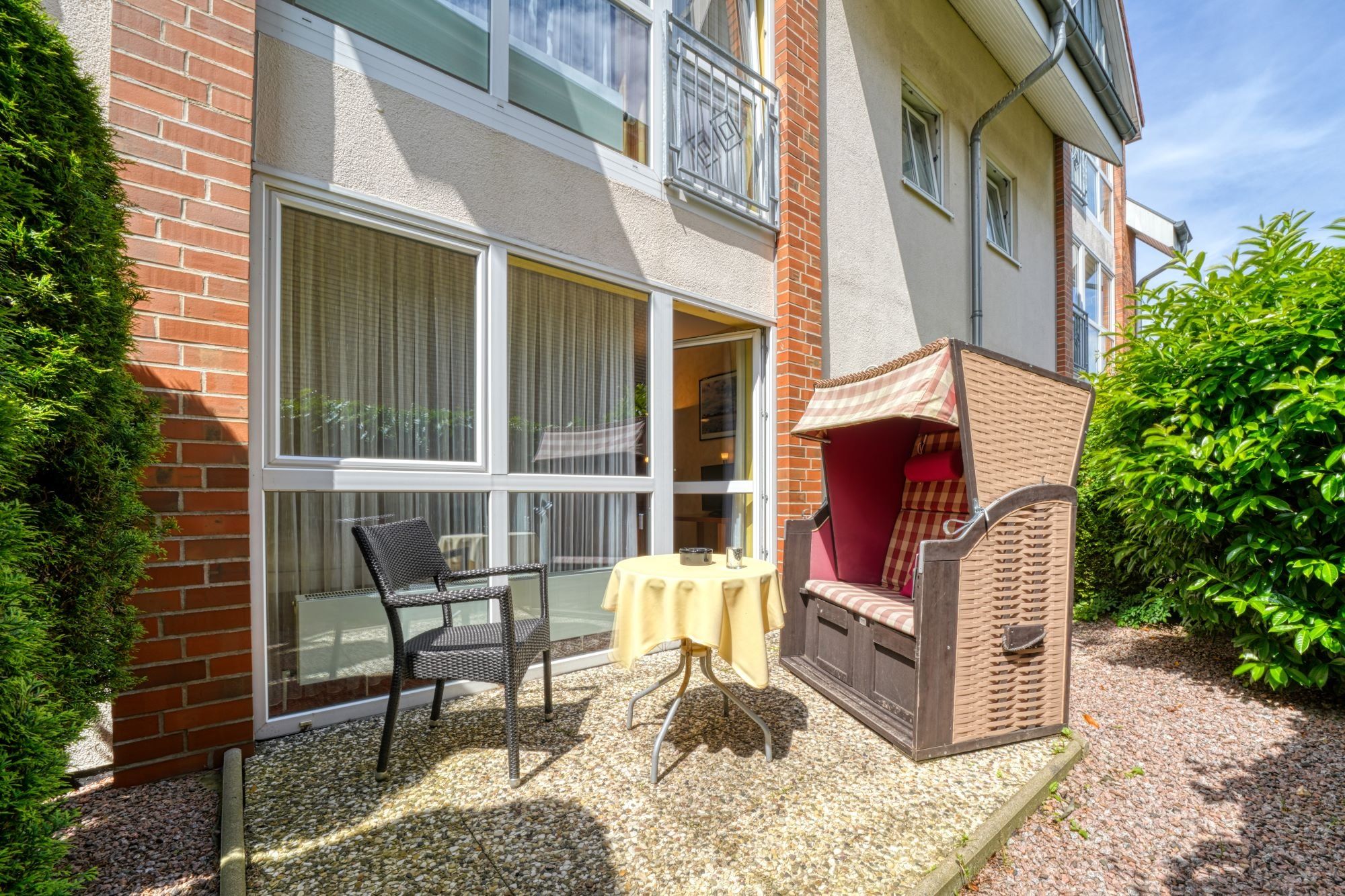 شرفة مرصوفة