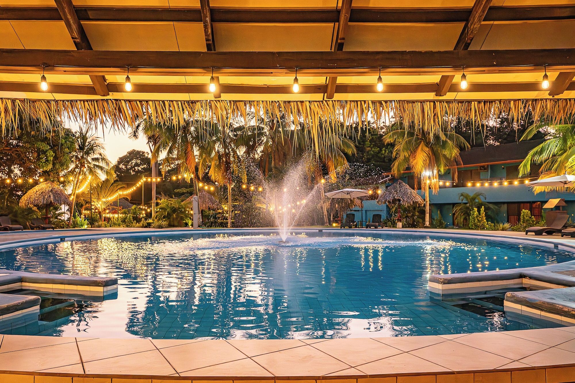 حوض السباحة