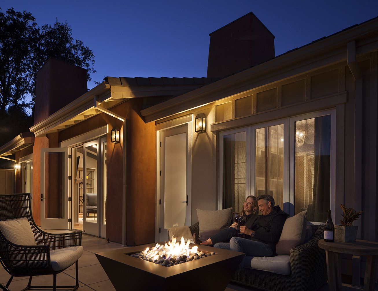 شرفة مرصوفة