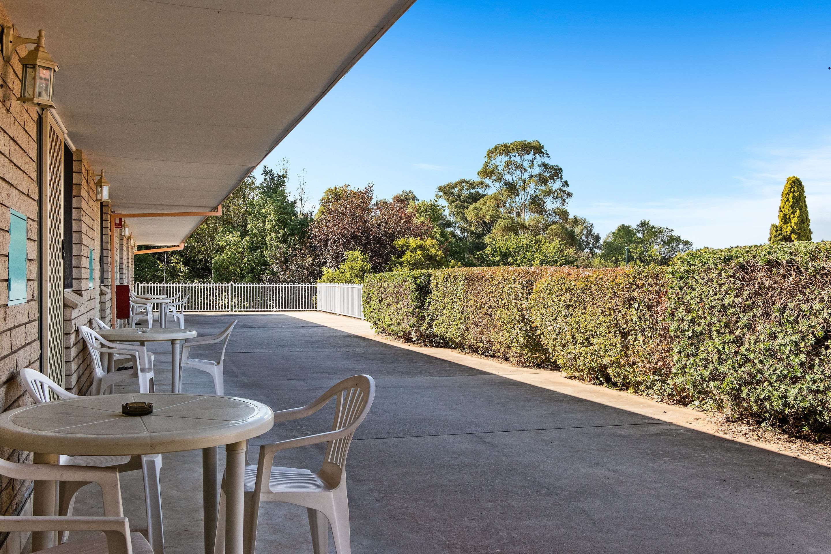 شرفة مرصوفة