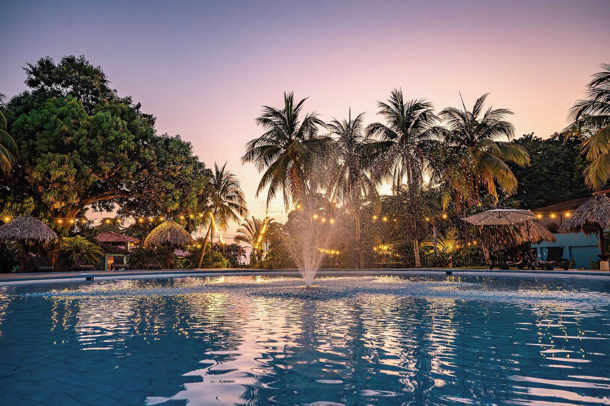 حوض السباحة