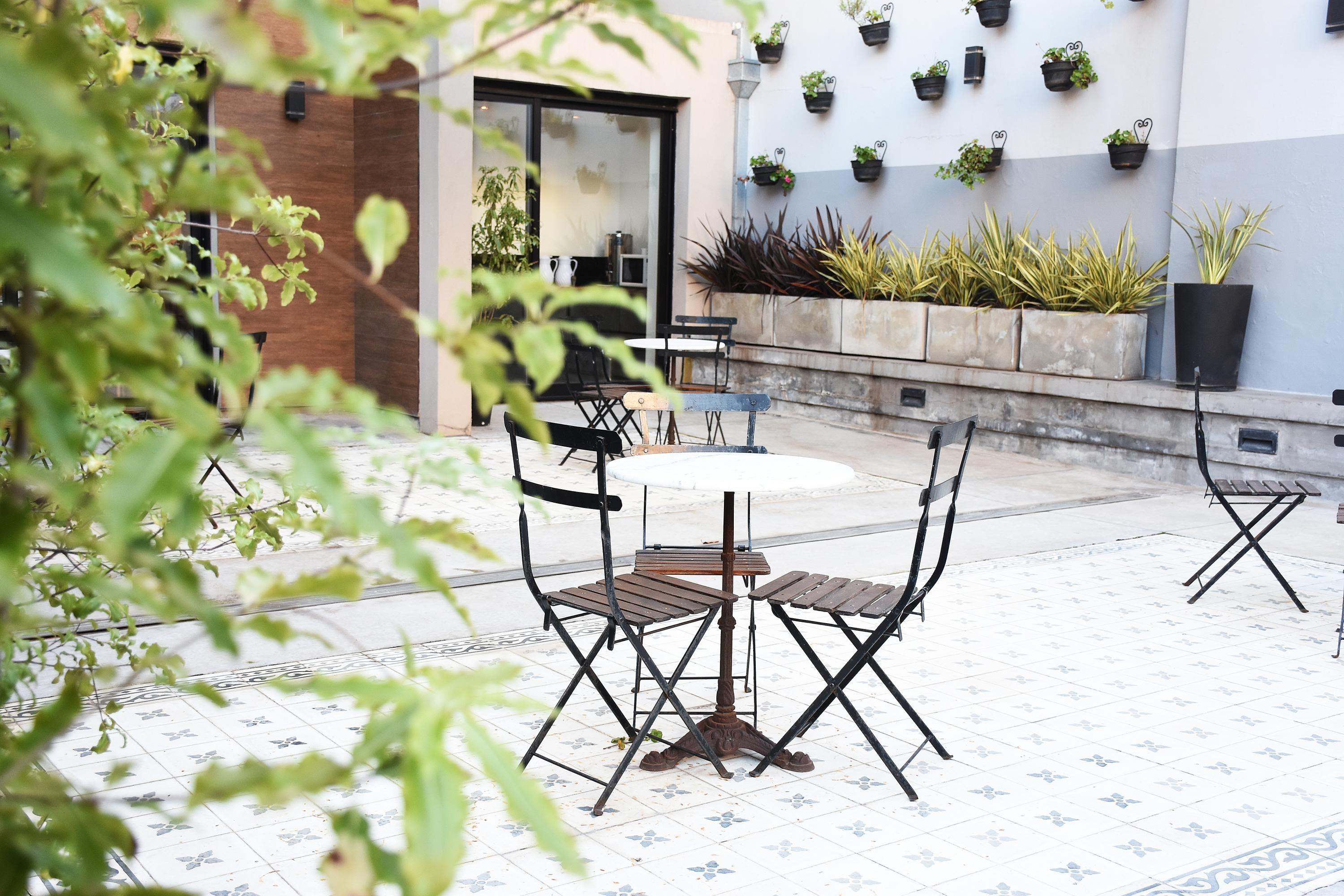 شرفة مرصوفة