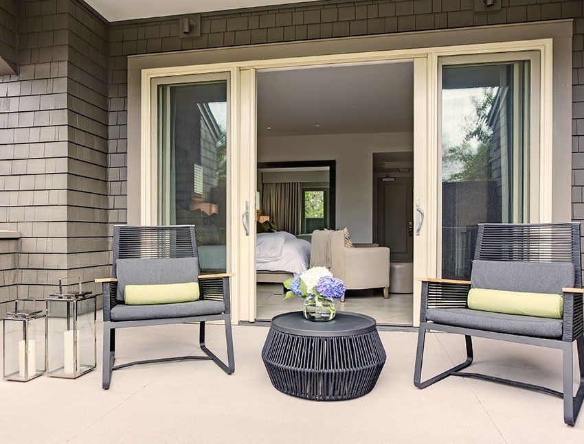 شرفة مرصوفة