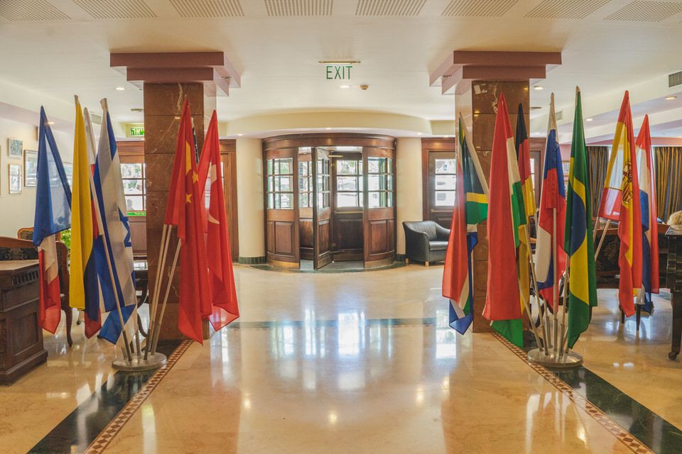 مدخل الفندق