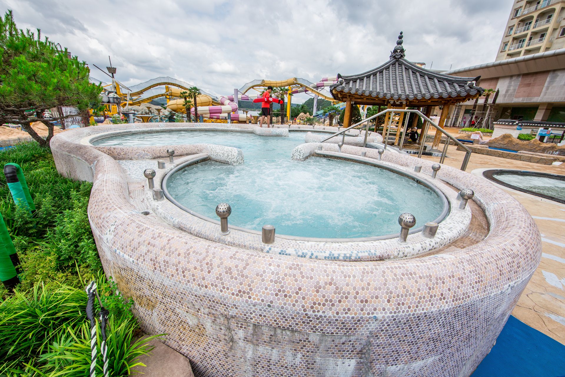 حوض السباحة