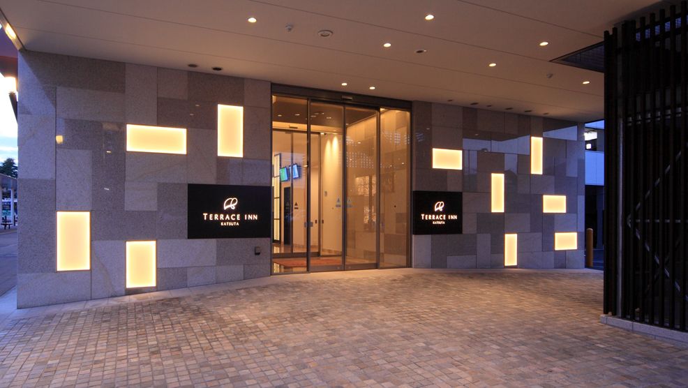 مدخل الفندق